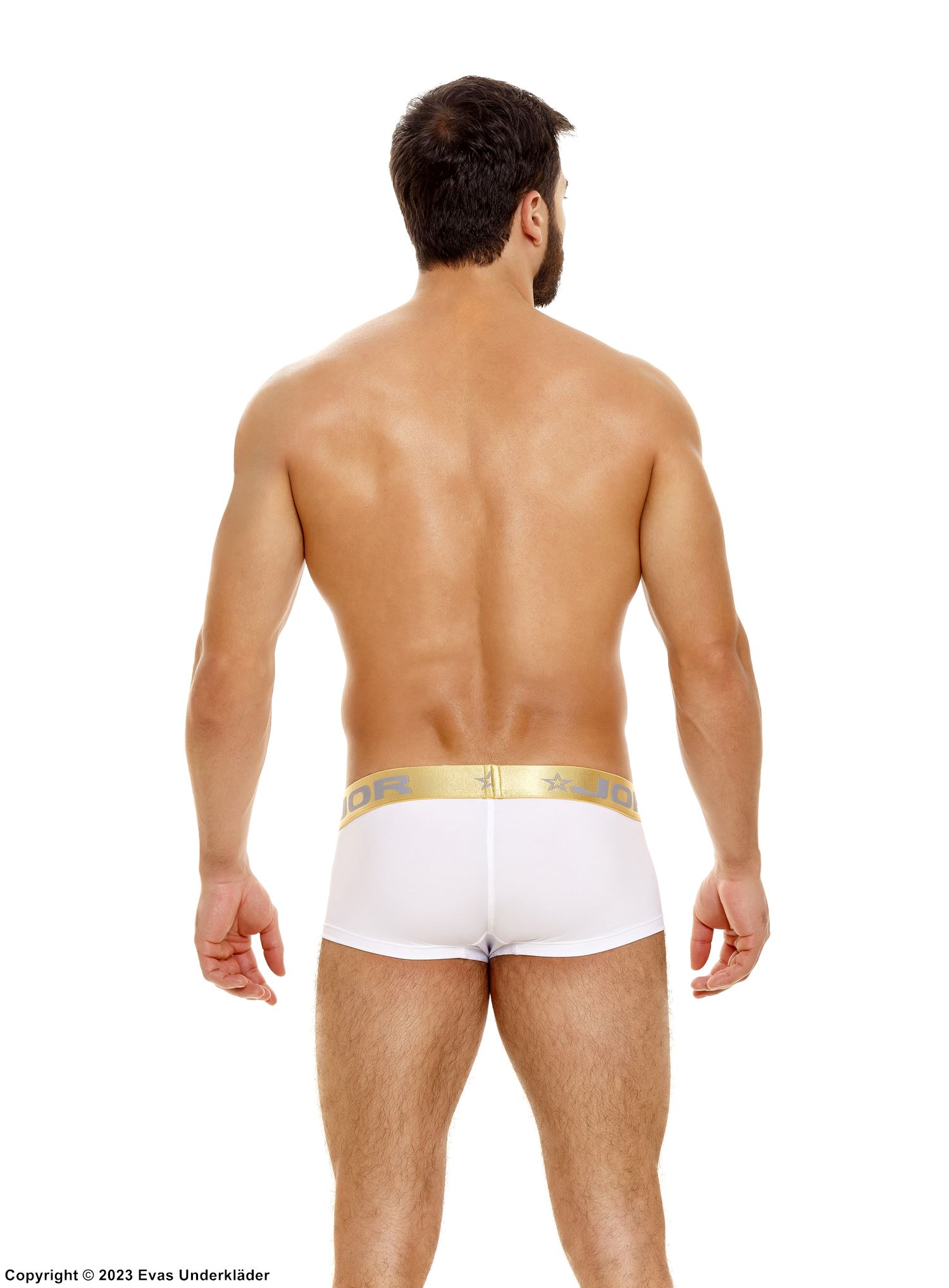 Boxershorts für Herren, glatte Rückseite, Sterne